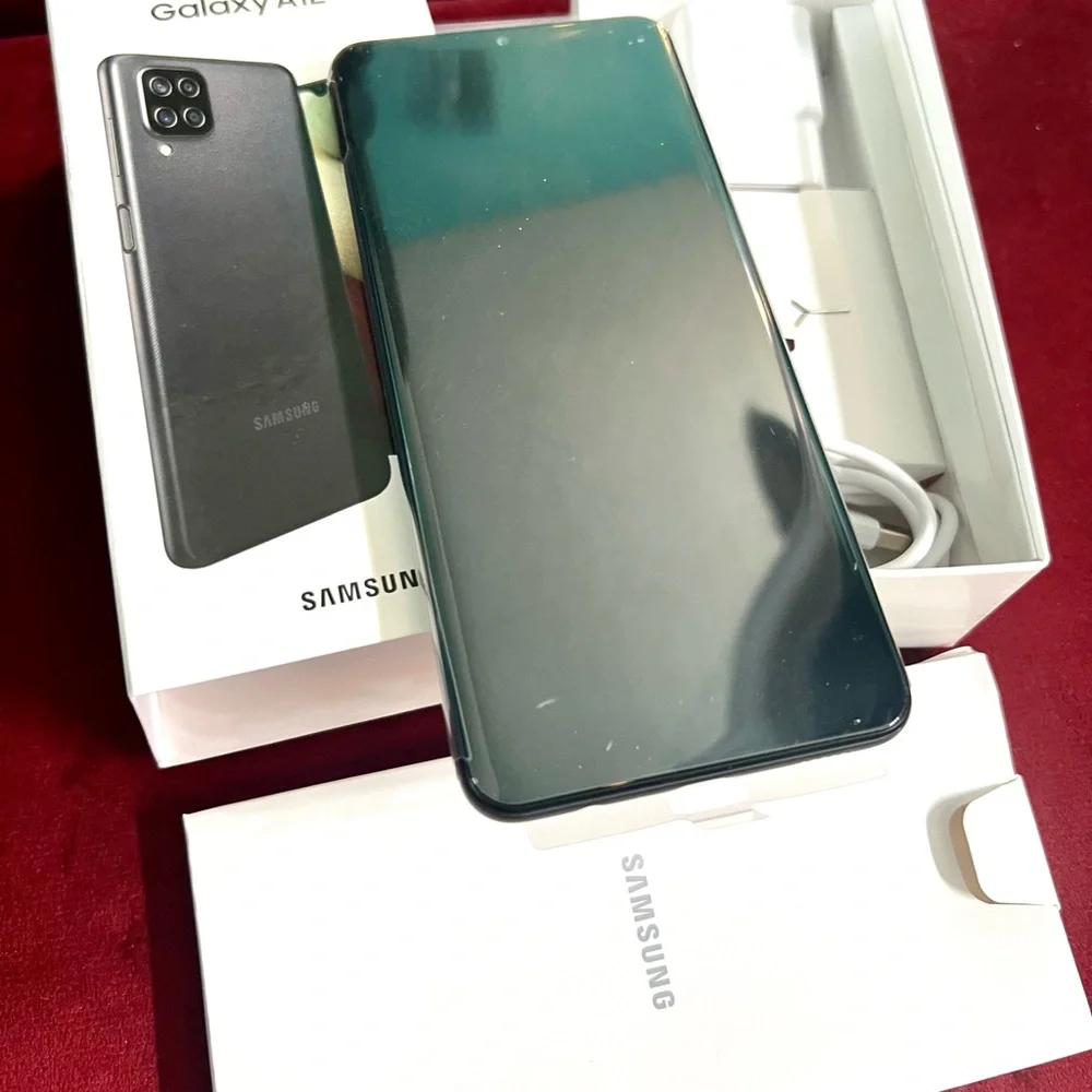 👑✅PRICE FIRM✅ Samsung Galaxy A12 Black Smartphone. 32gb Brand New! Unlocked!
